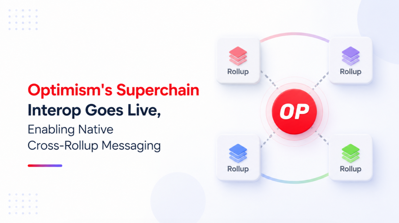 Optimism's Superchain Interop Goes Live, Enabling Native Cross-Rollup Messaging