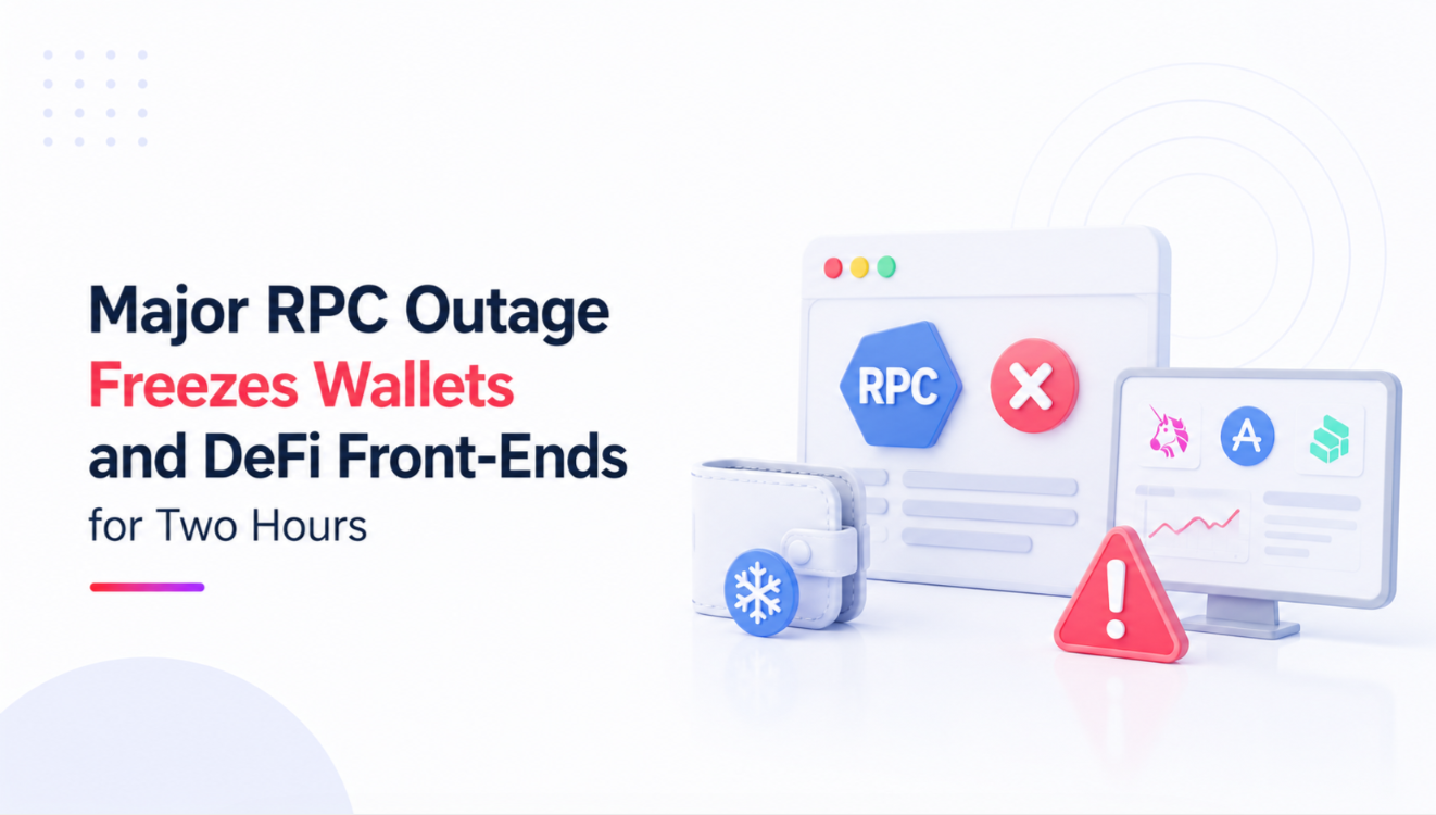 Major RPC Outage Freezes Wallets and DeFi Front-Ends for Two Hours