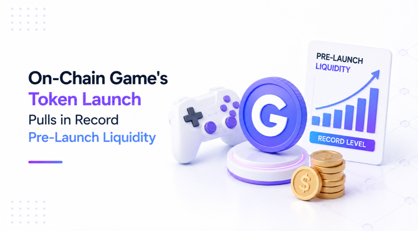 On-Chain Game's Token Launch Pulls in Record Pre-Launch Liquidity