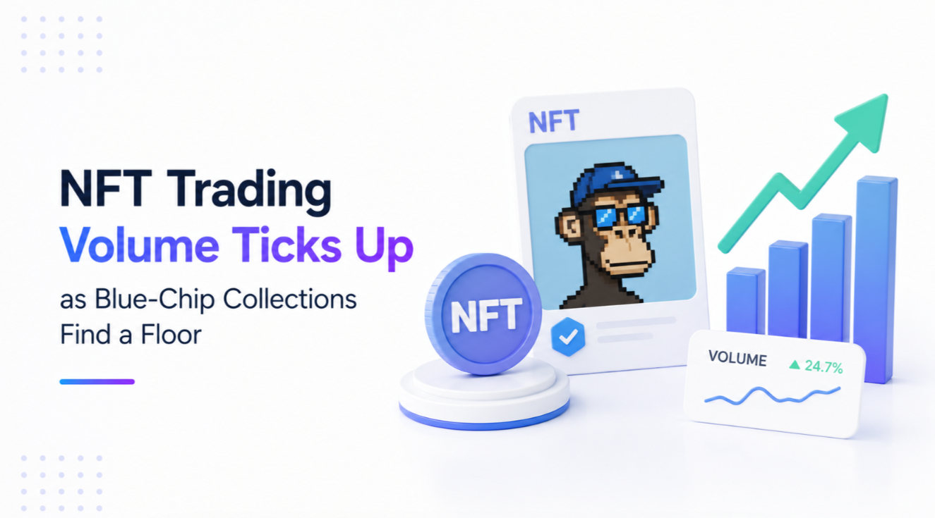 NFT Trading Volume Ticks Up as Blue-Chip Collections Find a Floor