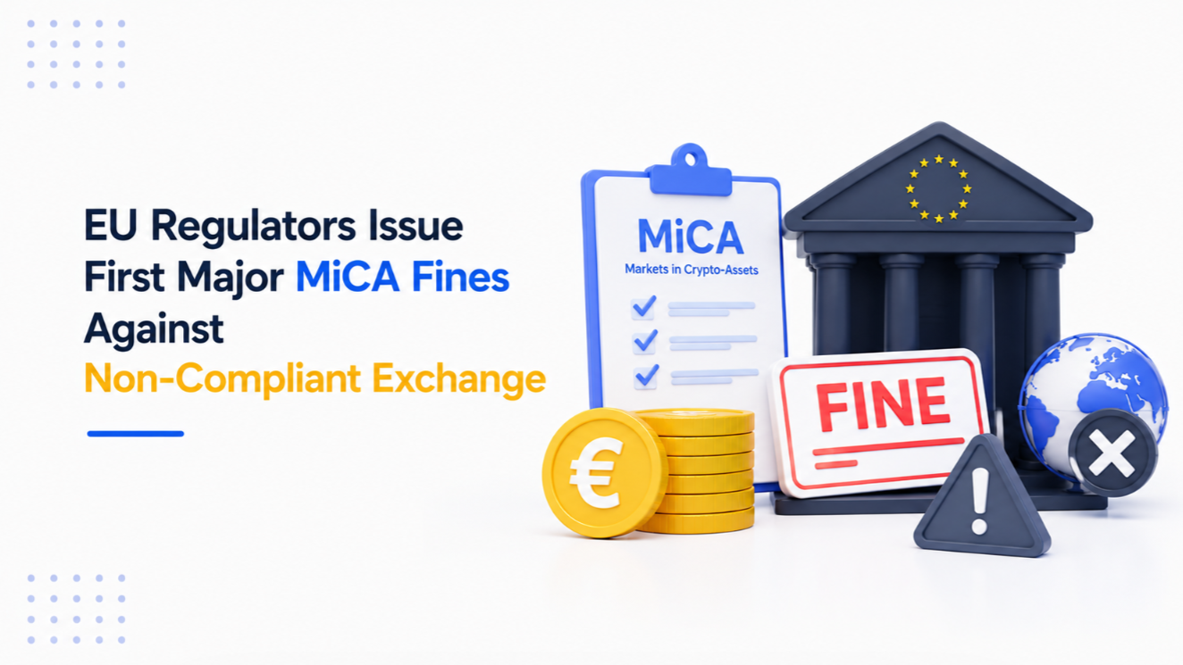 EU Regulators Issue First Major MiCA Fines Against Non-Compliant Exchange