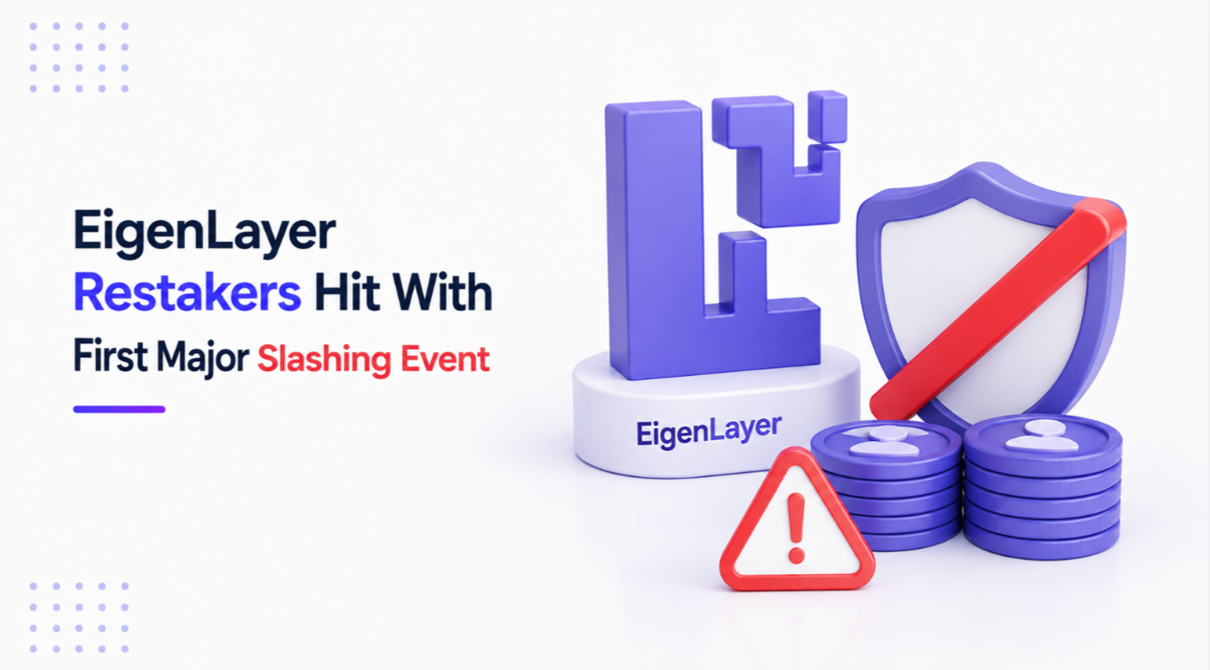 EigenLayer Restakers Hit With First Major Slashing Event