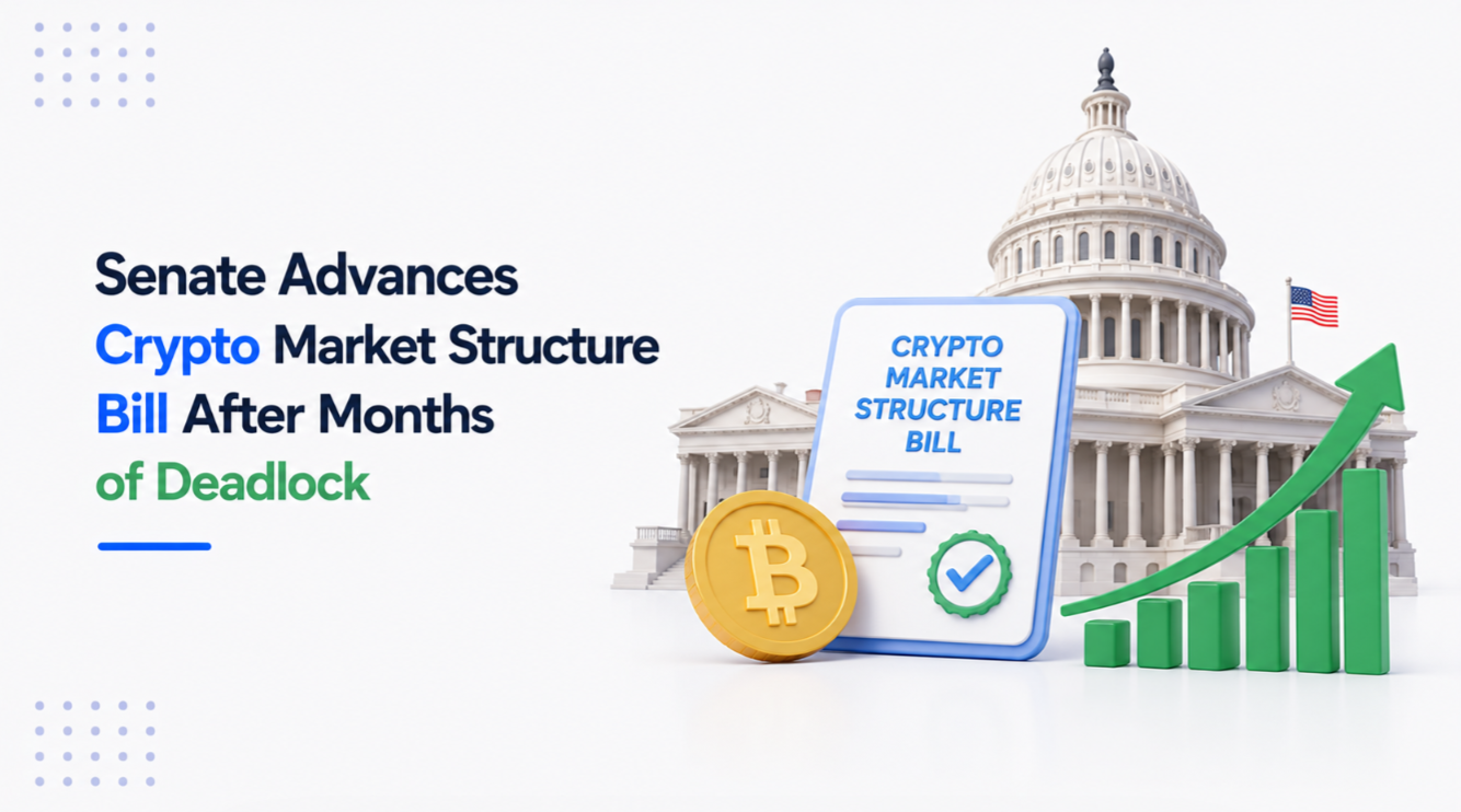 Senate Advances Crypto Market Structure Bill After Months of Deadlock