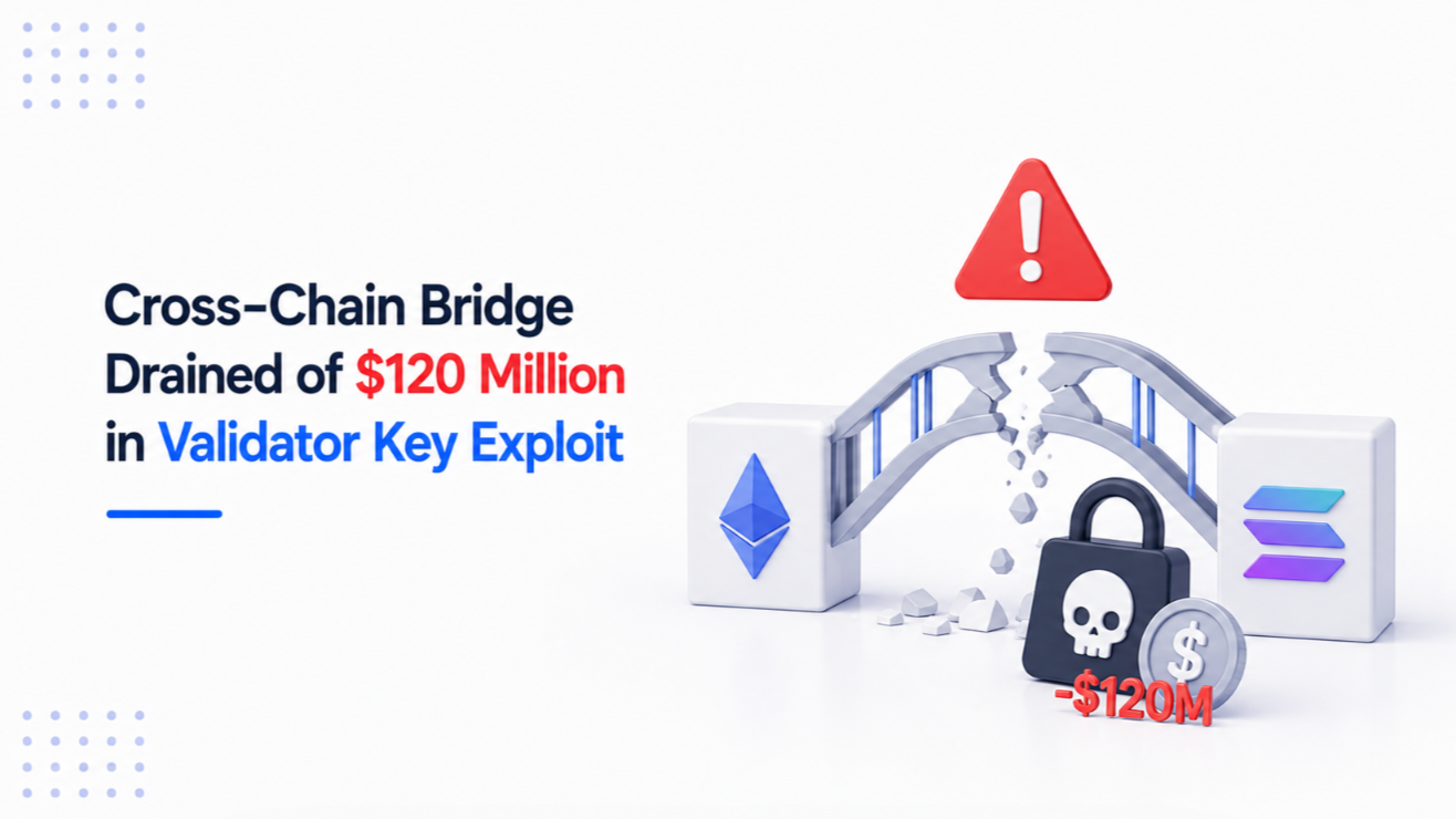 Cross-Chain Bridge Drained of $120 Million in Validator Key Exploit