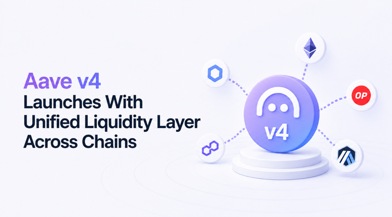 Aave v4 Launches With Unified Liquidity Layer Across Chains