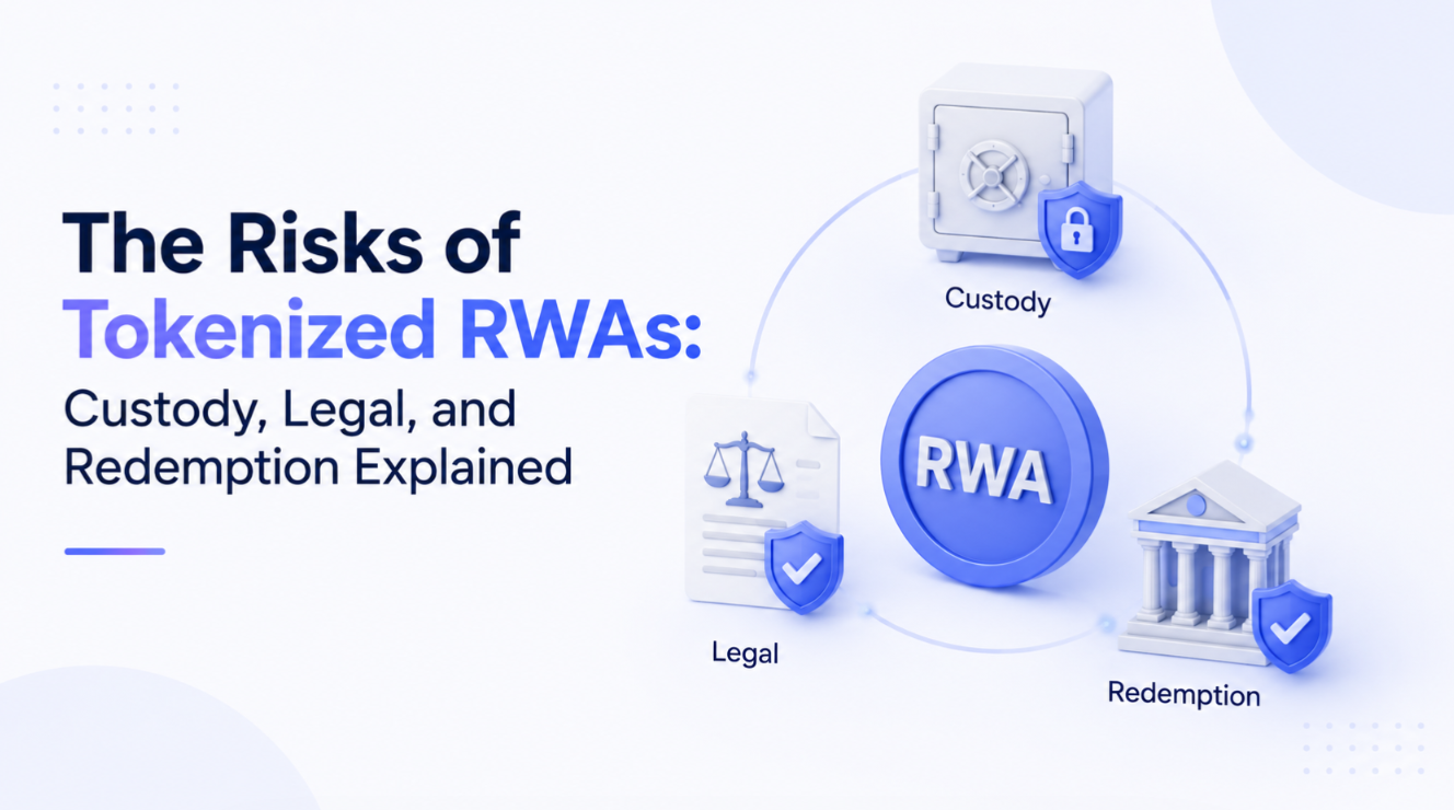 The Risks of Tokenized RWAs: Custody, Legal, and Redemption Explained
