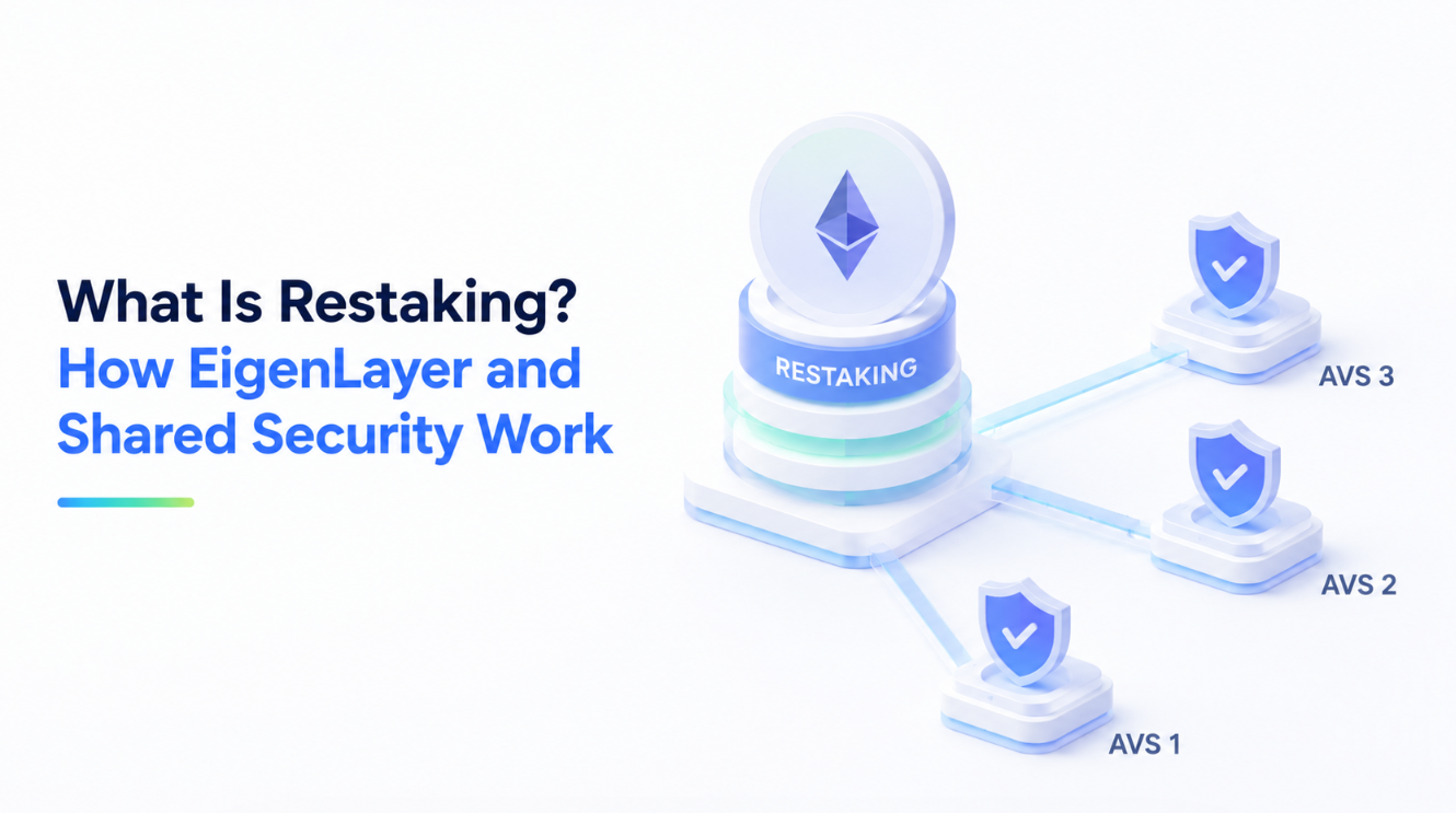 What Is Restaking? How EigenLayer and Shared Security Work