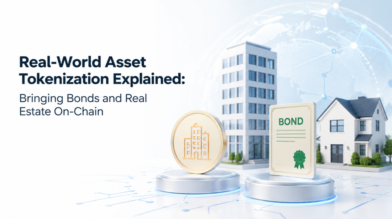 Real-World Asset Tokenization Explained: Bringing Bonds and Real Estate On-Chain