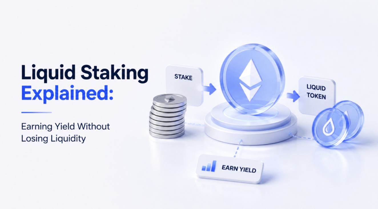 Liquid Staking Explained: Earning Yield Without Losing Liquidity
