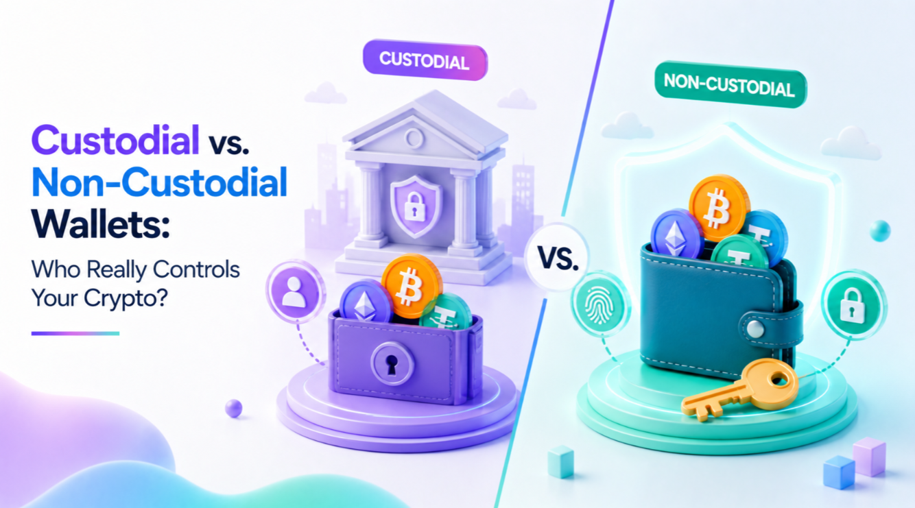 Custodial vs. Non-Custodial Wallets: Who Really Controls Your Crypto?