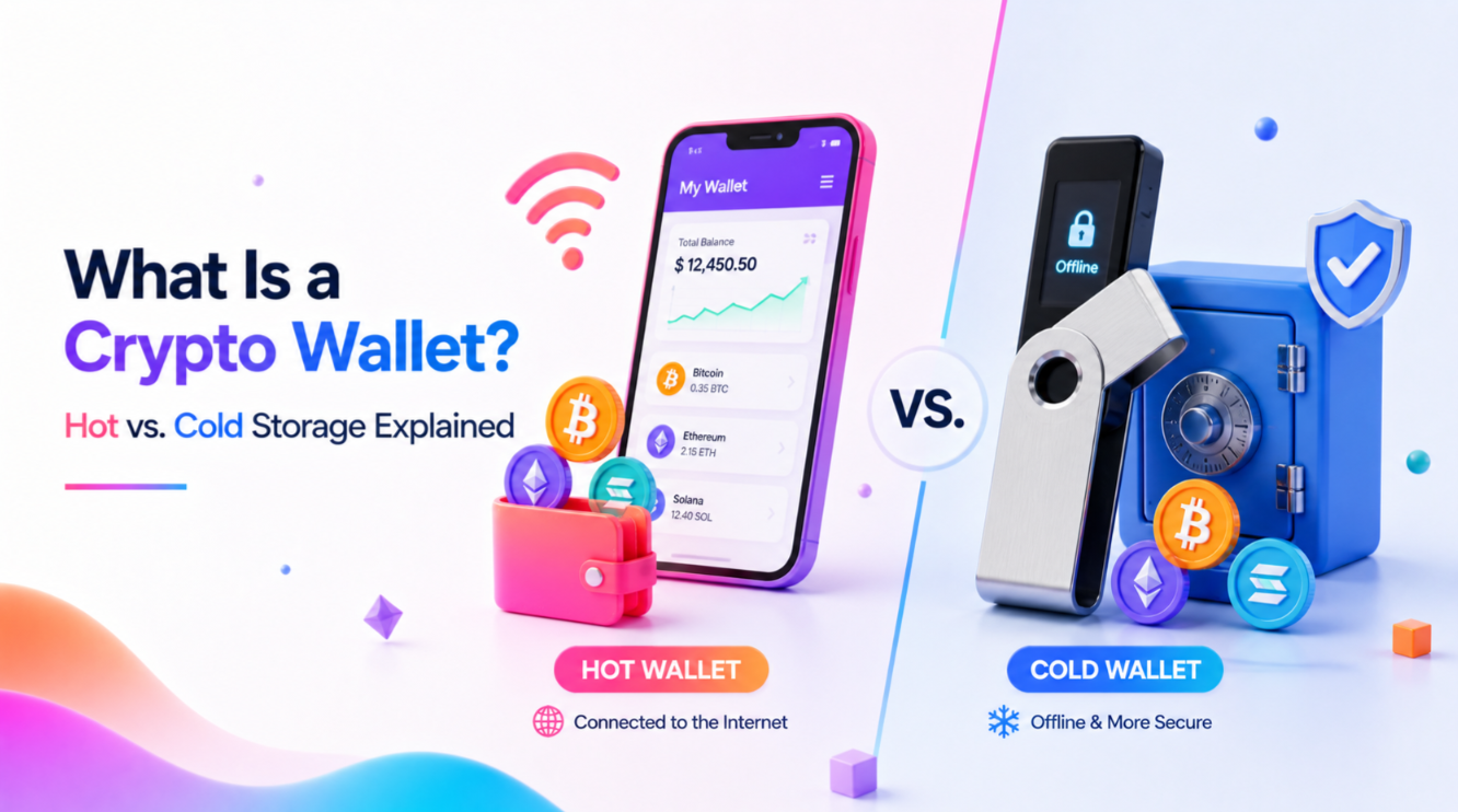 What Is a Crypto Wallet? Hot vs. Cold Storage Explained
