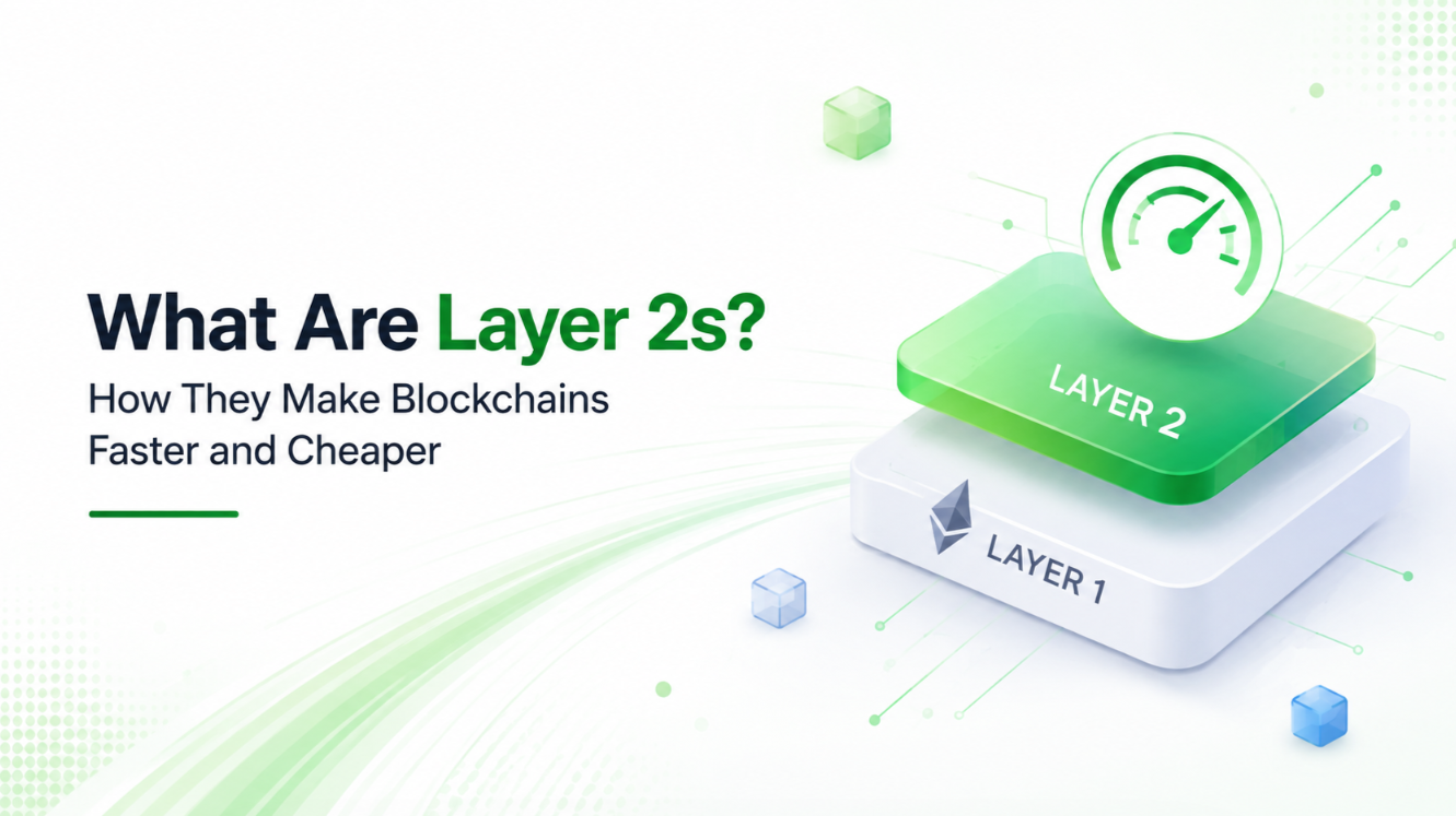 What Are Layer 2s? How They Make Blockchains Faster and Cheaper