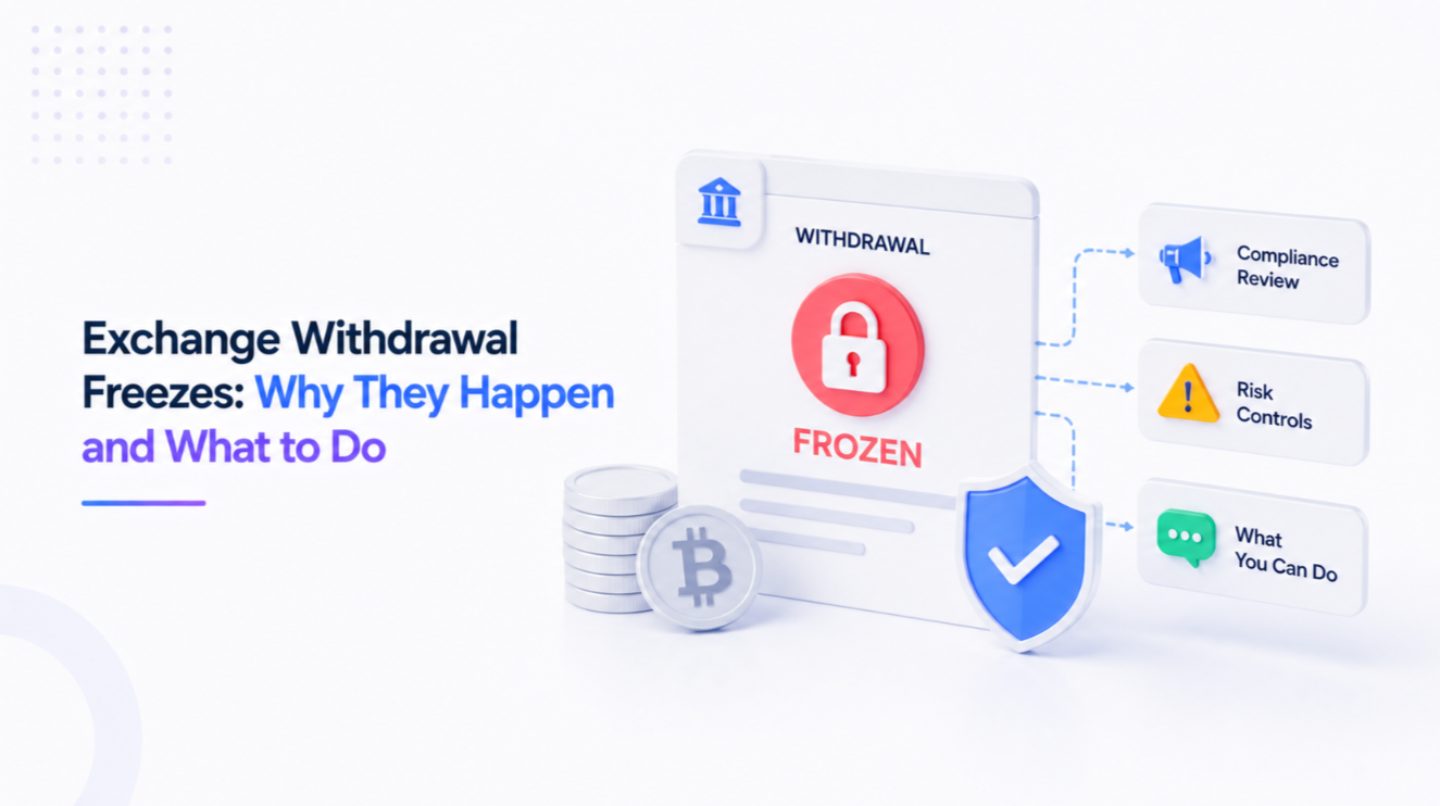 Exchange Withdrawal Freezes: Why They Happen and What to Do