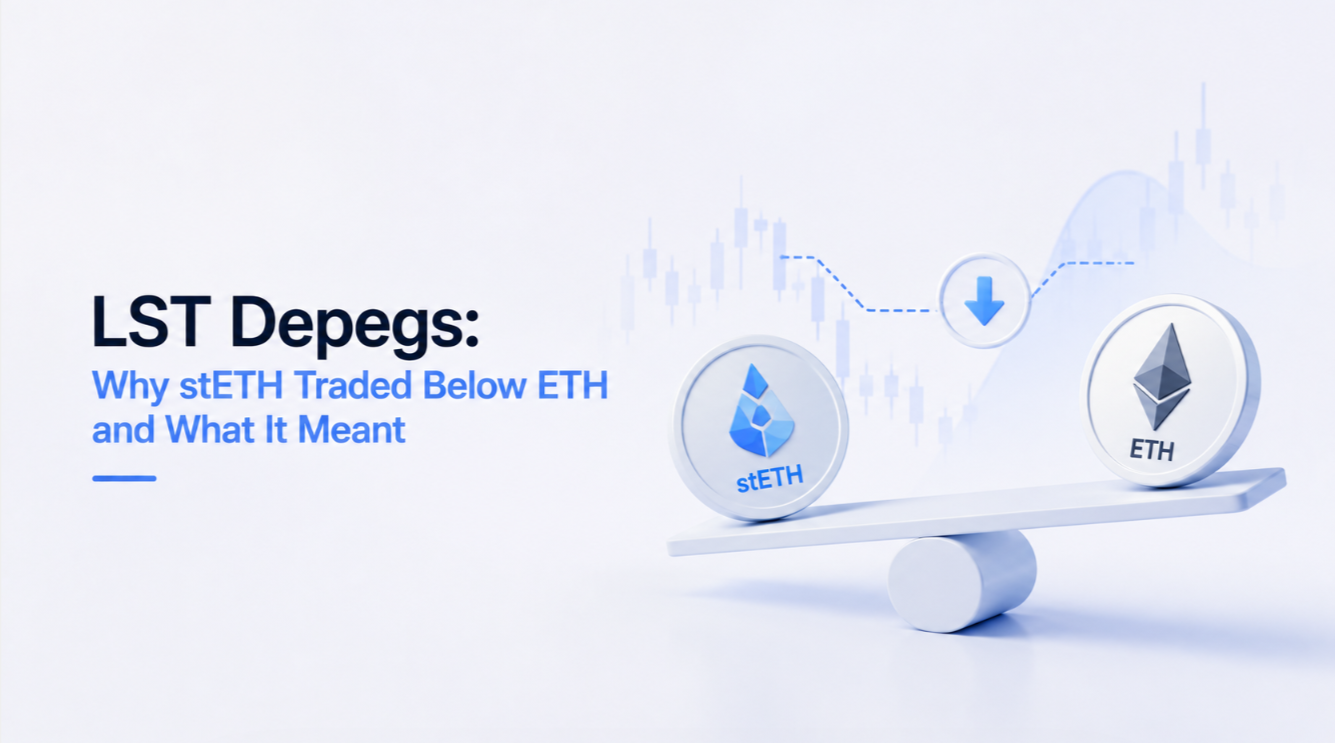 LST Depegs: Why stETH Traded Below ETH and What It Meant