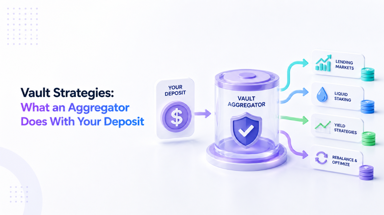 Vault Strategies: What an Aggregator Does With Your Deposit